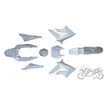 KATEKOMPLEKT, KEREPLASTIK DERBI SENDA III 2011 XTREME SM50 VALGE