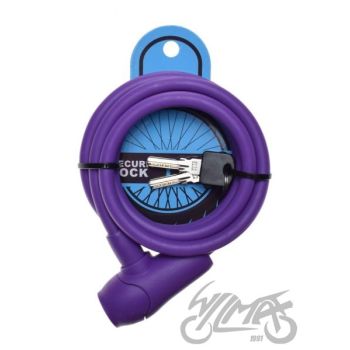 Jalgratta trosslukk 10 x 1500 mm, lilla
