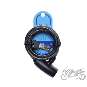 Jalgratta trosslukk 8 x 1500 mm, must