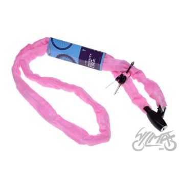 Jalgratta kettlukk kattega 5x900, roosa