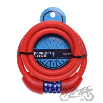 Jalgratta trosslukk 12x1500, punane