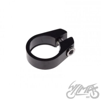 Jalgratta sadula kinnitusklamber 31,8mm, must