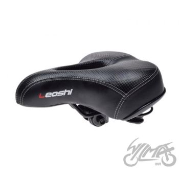 Jalgratta sadul, must, 245 x 200 mm