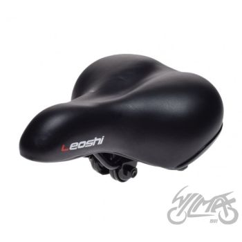 Jalgratta sadul, must, 245 x 200 mm