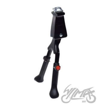 Seisujalg jalgrattale, must