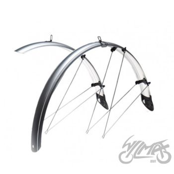 Porilauad jalgrattale 28/43, hõbedane