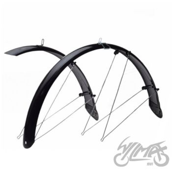 Porilaud jalgrattale 26/58, must