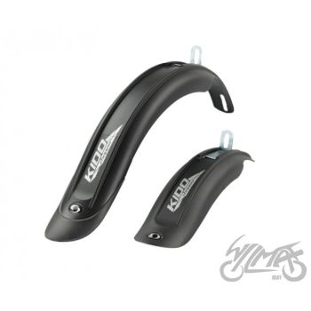 Porikaitse komplekt 16”-18”, must/titaan