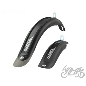 Porilaua komplekt 16”-18”, must/titaan