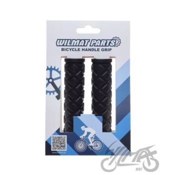 Käepidemed jalgrattale, mustad, 125 mm