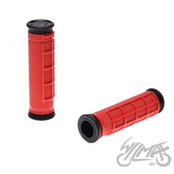 Käepidemed jalgrattale, punased, 120 mm