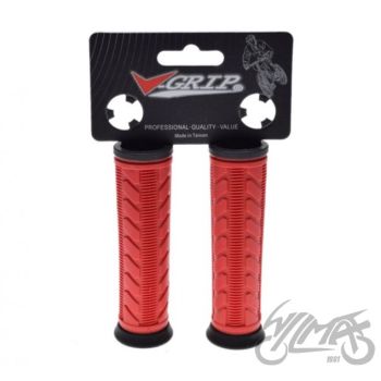 Käepidemed jalgrattale, punased, 120 mm