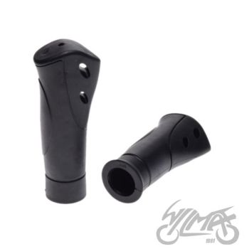 Käepidemed jalgrattale, mustad, 120/93 mm