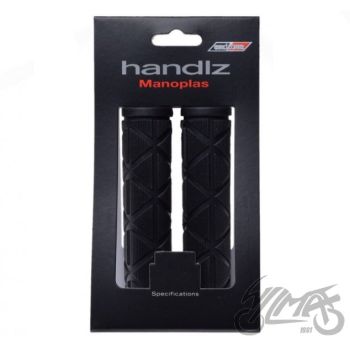 Käepidemed jalgrattale, mustad, 122 mm