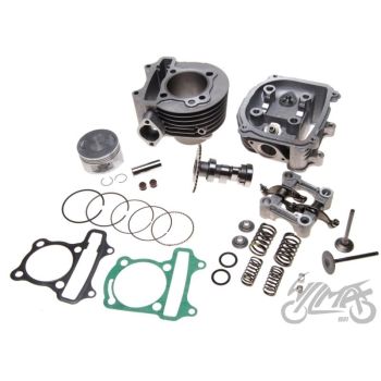 Silindri komplekt koos silindripeaga 150cc, 57.40 x 15mm GY6 125-150cc