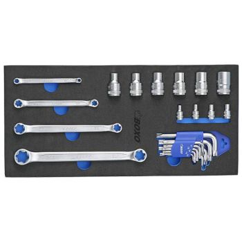 TORX-moodul 1/4" & 1/2" 23-osa