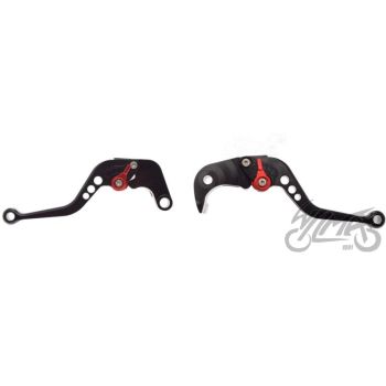 Heeblite komplekt CNC, Suzuki, GSXR, must