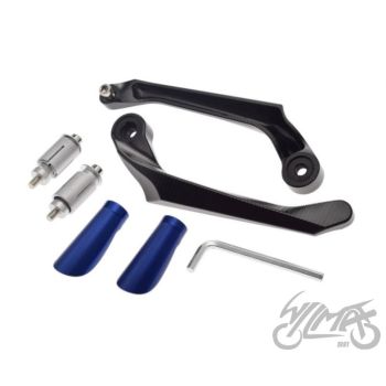 LENKSTANGI KÄEPIDEMETE KAITSE KOMPLEKT BMW S1000R S1000RR C400X C400GT SININE