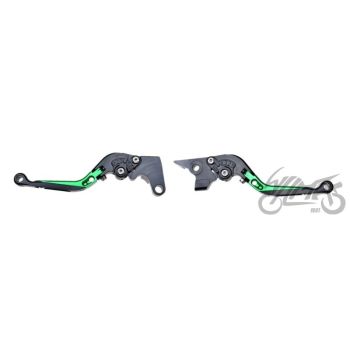 Heeblite komplekt, pidur+sidur CNC painduv, Yamaha, roheline