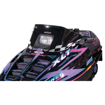 WINDSHIELD 11.5 BLK POL