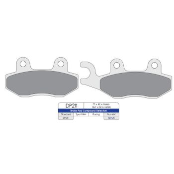 BRAKE PAD MX ALL F/R