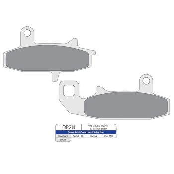 BRAKE PAD MX SUZ FRT