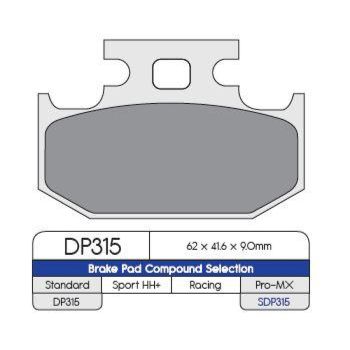 BRAKE PAD MX KAW/SUZ/YAM F/R