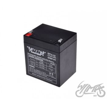 Aku gel 5ah wm motor 12 volt ot5-12, laste el. ATVdele ja krossiratastele