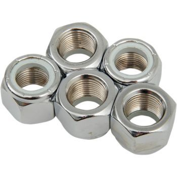 5/8-18 CHR NYLON NUT