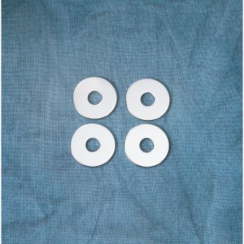 CHROME 1/4 WASHER 7/8 OD