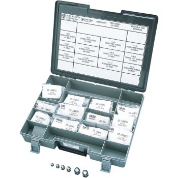 ACORN NUT ASSORT CHROME