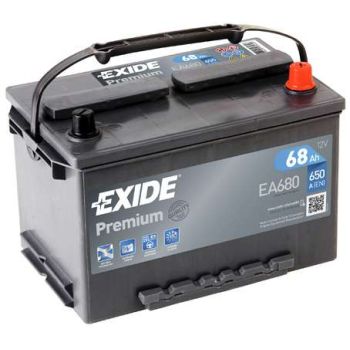 Exide 68ah 650a 277x175x190 premium