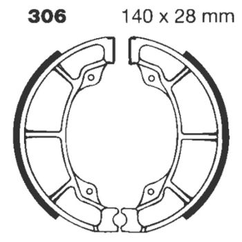 EBC BRAKE SHOE