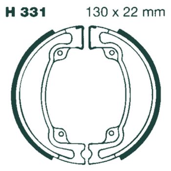EBC BRAKE SHOE