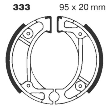 EBC BRAKE SHOE