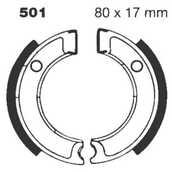 EBC BRAKE SHOE