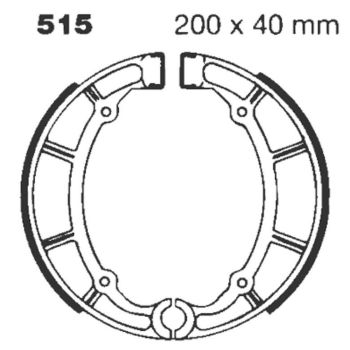 EBC BRAKE SHOE