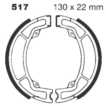 EBC BRAKE SHOE