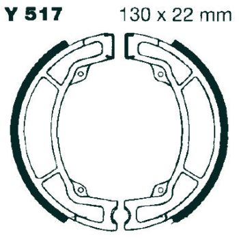 EBC BRAKE SHOE