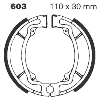 EBC BRAKE SHOE