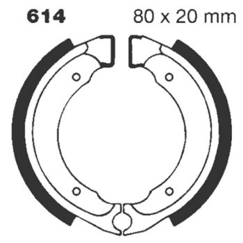 EBC BRAKE SHOE