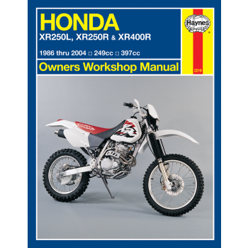 MANUAL HONXR250R/250L/400