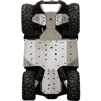 Skid plate full set (aluminium / economy set): CFMOTO CFORCE 850: CFORCE 800 XC (in USA): CFORCE 1000 OVERLAND