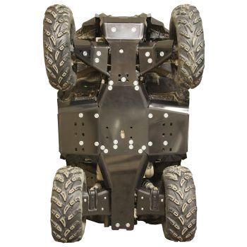 Skid plate full set (plastic): Polaris Sportsman: 570 SP (2021+): 570 Trail (2021+)
