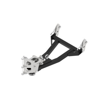 UTV Front mount quick attach push tube: V-Plow G2 1800