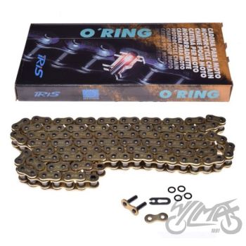 Ajamikett iris 428 o-rõngas 124l kuldne