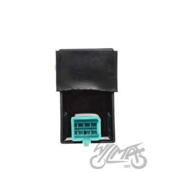 CDI (kommutaator) AC, isane 6-ne pisti milles 5 klemmi - horis. 50-140cc