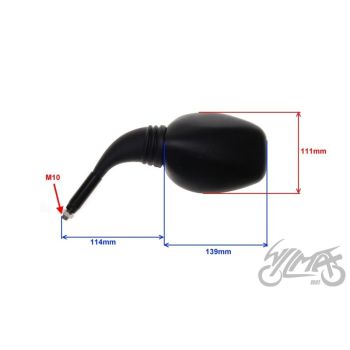 Tahavaatepeegli komplekt 343 M10 CN