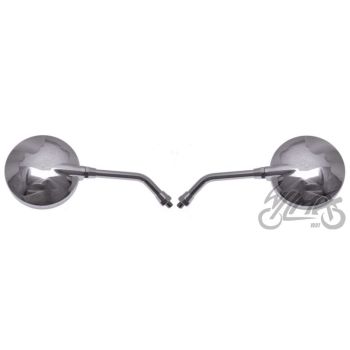 Tahavaatepeegel MP207 ümmargune, kroomitud M10