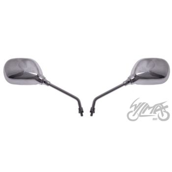 Tahavaatepeegel MP101-L ovaalne, kroomitud M8